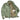 Open view of sage green Cockpit USA M-86 jacket showing interior camo mesh lining and brand labels.