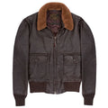 Cockpit USA Men's 100 Mission G-1 Aviator Leather Flight Jacket