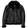 Cockpit USA Men's Black B-3 Sheepskin Bomber Jacket
