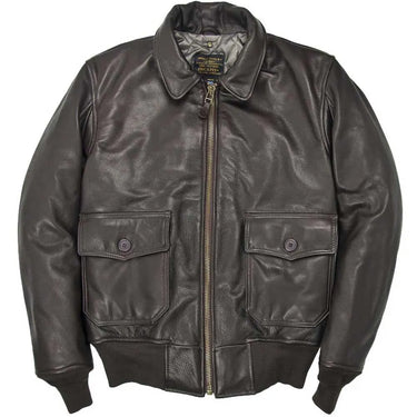 Front view of the same jacket without the fur collar attached