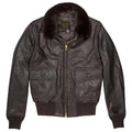 Size: 40 Cockpit USA Men's Modified G-1 Goatskin Leather Flight Jacket Final Sale Ships Same Day