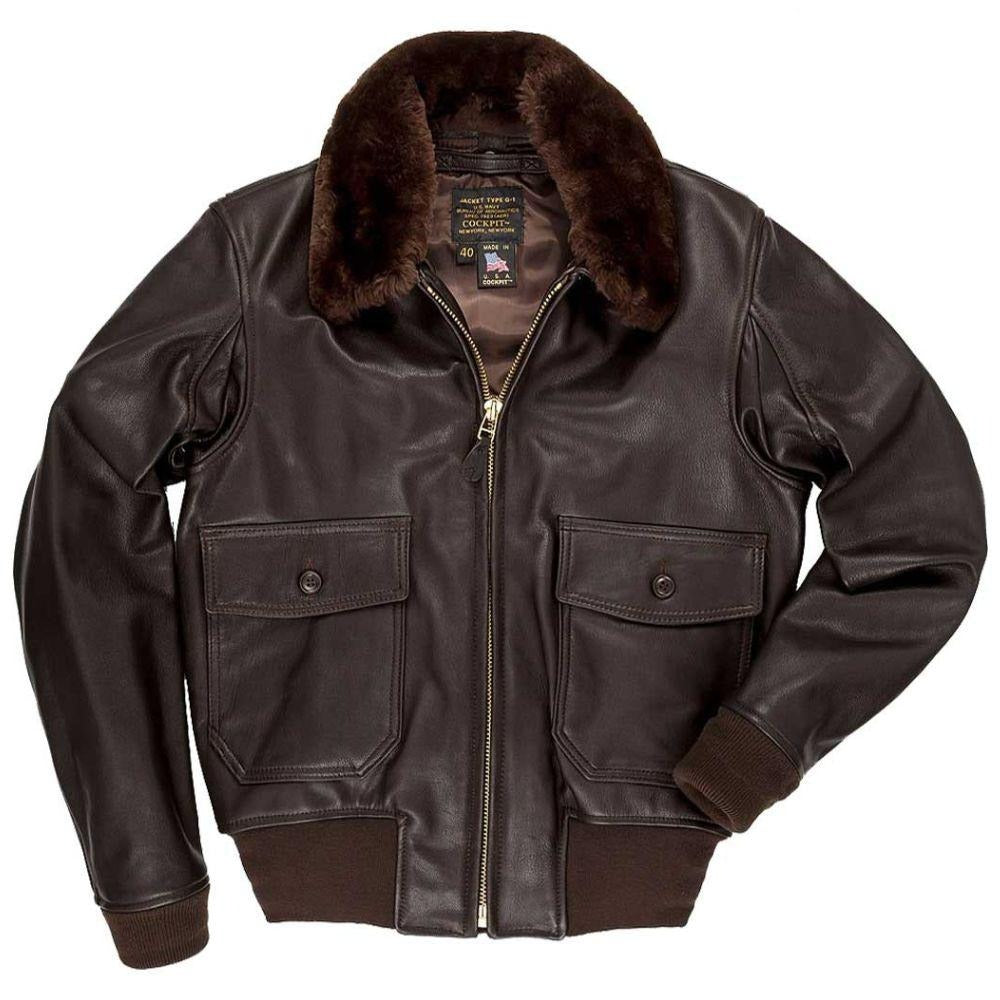 Leather jacket flight hotsell