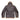Back view of the RAF bomber jacket displaying its clean leather paneling and zip cuffs.