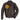 Front view of Cockpit USA Men's USN Black Eagle Flight Jacket with chest and sleeve patches