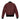 Back view of the Cockpit USA Amelia Jacket in burgundy lambskin leather., made in USA