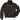 Front view of Cockpit USA Women's Amelia leather jacket with zipper closed and collar up
