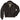 Front view of Cockpit USA Women's Amelia leather jacket with open collar, made in USA