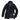 Front and open view of the Cockpit USA Women's Navy Peacoat showcasing interior plaid lining and tag.
