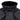 Detailed view of the standing collar on the Woodland Sheepskin Trench showing thick black shearling lining