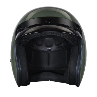 Daytona Cruiser Open Face Motorcycle Helmet Visor & Graphics 2nd Amendment Seal, a cruiser - graphics