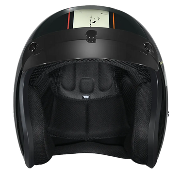 Daytona Cruiser Open Face Motorcycle Helmet Visor & Graphics Daytona 30th, a cruiser - graphics