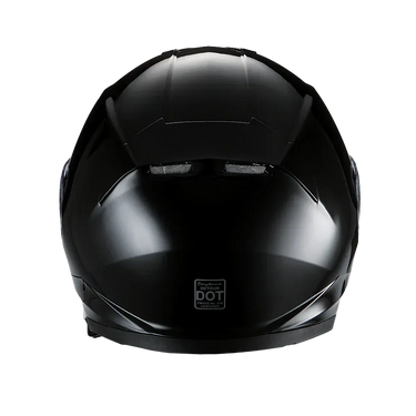 Daytona Detour Full Face Motorcycle Helmet - Dual Visor - Hi-Gloss Black | DOT Certified