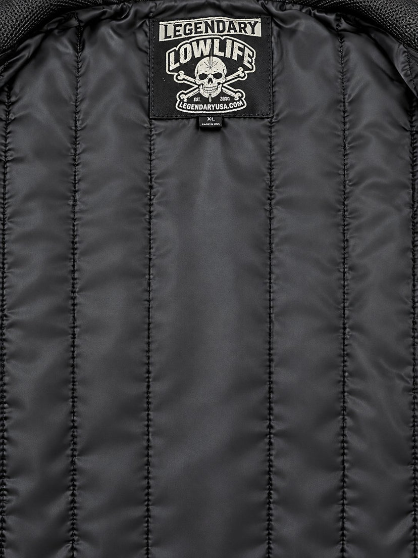 Roughneck jacket – black satin interior lining