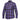 Derringer Womens Black and Purple Flannel Shirt in black flannel, a ladies flannel