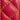 Close-up of red cowhide leather belt with yellow diamond stitching, showcasing quilted texture, Made in USA