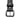 Front-facing view of black belt with white diamond stitching and secure buckle clasp, Made in USA