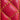 Close-up of red cowhide leather belt with diamond stitching and yellow contrast thread
