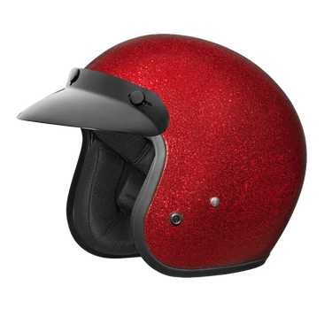 D.O.T. Daytona Cruiser Red Metal Flake in red, a cruiser - metal flake