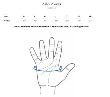 Detail view of Gators Skin Insulating Glove Liners, highlighting construction detail