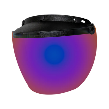 Flip Up Visor Rainbow