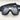 Final Sale: Nannini Rider Motorcycle Goggles – Chrome/Black with Silver Mirror Lens