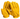Gold Short Wrist Cuff Deerskin Gloves