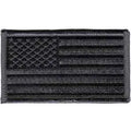 Grey Camouflage American Flag Uniform Patch