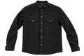 Size: Medium Hillside USA Black Canvas Snap-Front Riding Shirt Jacket Final Sale
