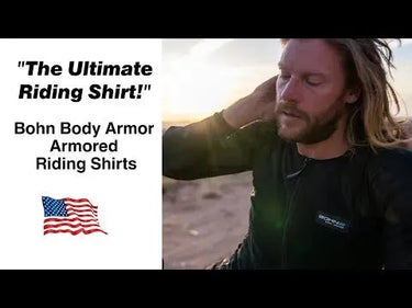 BOHN Airtex™ Sizes (XS, S, M,) Mesh Armored Motorcycle Shirt (Available in 2 Colors)