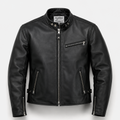 BECK® 732 Northeaster Flying Togs Black Genuine Horsehide Motorcycle Jacket