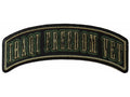 Iraqi Freedom Vet Rocker Small Patch