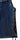 Close-up of full side lacing system and pocket seam on Legendary Blue Demo vest for adjustable fit, Made in USA