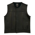 Legendary Classic NCP Fitted Leather Club Style Motorcycle Vest