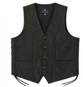 Legendary Club Style Men's Leather Motorcycle Vest