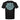 Back of the Legendary Color Shield Motorcycle T-Shirt with large mint green USA Legendary logo, Made in USA