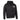 Legendary Custom Cuts Best Damn Motorcycle Hoodie in black by Legendary USA, front view with chest logo and kangaroo pocket, made in USA
