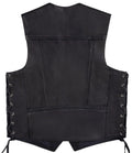 Legendary Gunslinger Men's Motorcycle Leather Vest