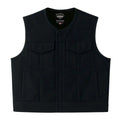 Legendary LowLife Canvas Cropped Fitted Club Style Motorcycle Vest