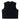 Front view of Legendary LowLife Canvas Motorcycle Vest, Made in USA, with chest and hand pockets