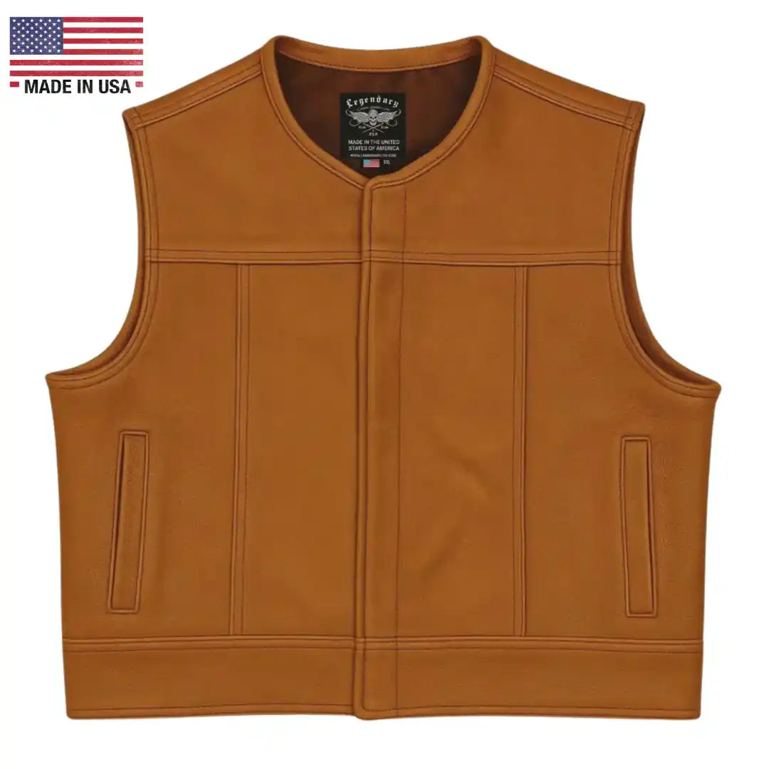 Legendary LowLife NCP Cropped Fitted American Bison Leather
