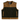 Front view of Legendary LowLife NCP Canvas and Leather Motorcycle Vest in tobacco brown and black combo, made in USA