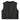 Back view of Legendary LowLife Perforated Leather Cropped Fitted Motorcycle Vest, made in USA