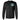 Black long sleeve shirt with light blue Legendary USA shield logo on chest, made in USA