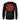 Back view of black long sleeve shirt with large red Legendary USA shield logo, made in USA