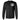 Black long sleeve shirt with white Legendary USA shield logo on chest, made in USA