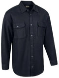 Legendary OG Extra Heavyweight Solid Flannel Riding Shirt - Black