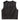 Back view of Legendary Beatdown fitted leather club vest – clean, minimal design – made in USA