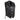 Legendary Vikla Chikla women’s leather motorcycle vest with braided accents and buffalo nickel snap buttons, made in USA