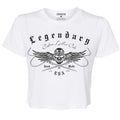 Legendary USA Women's Chill Out Biker Chick Shirt - Slightly Cropped