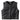 Legendary Beatdown™ Perforated Leather Cropped Motorcycle Vest – Oval-Cut Collar